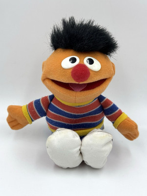 Ernie Stofftier ca. 23 cm Sesamstraße Sesame Workshop 2004 Plüschtier Kuschel