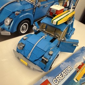 LEGO Volkswagen Beetle VW 10252 100% Complete! Box & Instructions