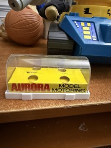 Aurora Model Motoring HO Slot Car Display Case 1960's