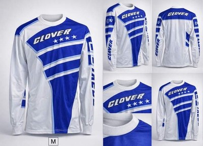 Camiseta T-M De Moto Clover Azul 2