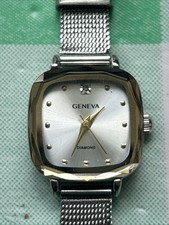 Geneva Silver Tone Women s Quartz Watch