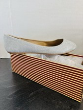 Refresh Women s Silver Sparkle Ballet Flats NEW Sz 9 Wedding Party
