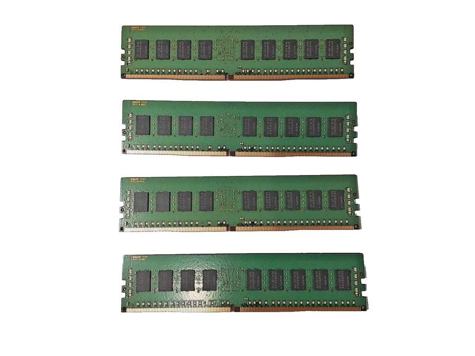 Lote de 4 - Samsung 32GB (8GB x4) PC4-2133P DDR4 2Rx8 RDIMM Servidor Memoria RAM Foto 3 de 4