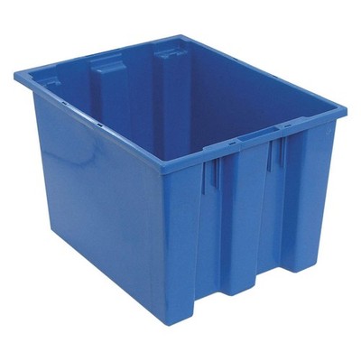 QUANTUM STORAGE SYSTEMS SNT195BL Stk and Nest Ctr,Blue,Solid,PP 9U350
