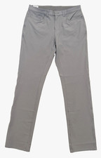 Greg Norman Logo Ultimate Chino 5 Pocket Performance Stretch Golf Pants 38 30
