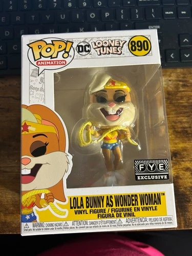 Funko Pop! DC Looney Tunes Lola Bunny as Wonder Woman Exclusive #890