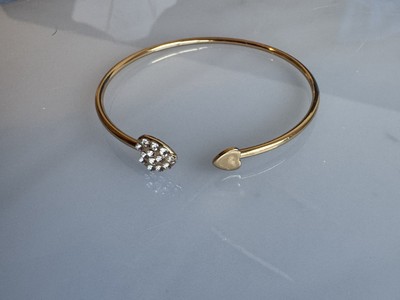  Herzöffnung Strass Armband 