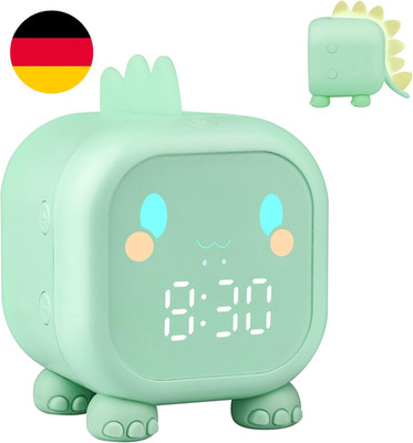 Kinderwecker Digital Dinosaurier Jungen Mädchen Mit Nachtlichter,Schlaftrainer,S