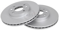 2X A.B.S. Bremsscheibe 16217 FüR Safrane JA0 Laguna Megane BA0 Renault 1 ScéNic