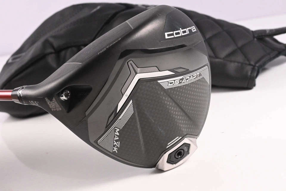 Left Hand Cobra DS-Adapt MAX-K Driver / 10.5 Degree / Senior Flex Denali Red 50 - Image 2 of 4