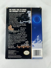 Journey to Silius Nintendo NES Game 1990 Complete Box Manual Foam Inserts Japan