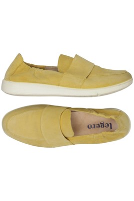 LEGERO Halbschuh Damen Slipper feste Schuhe Gr. EU 38 (UK 5) Leder Gelb #8hd5cta
