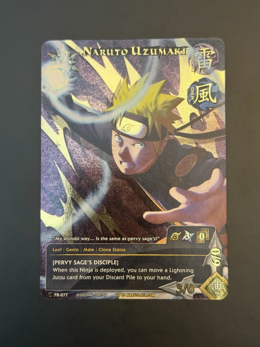 25+ Individual Trading Card Games Naruto CCG Promo in English for