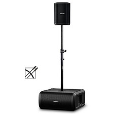 Bose S1 Pro Wireless PA Package With Sub1 Powered Bass Module and accessories