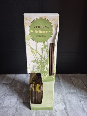 Pier 1 Imports Verbena Home Fragrance Oil Reed Diffuser 10oz NOS SEALED 