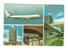 John F Kennedy International Airport vintage postcard Unposted