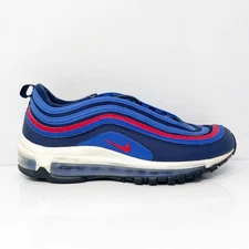 Nike Boys Air Max 97 SE DQ4716-400 Blue Running Shoes Sneakers Size 7Y