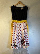 The Dress Shop Disney Minnie Mouse Figaro Vestito a Pois Personaggio Fiocco Taglia S