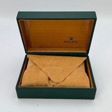Boîte de montre Rolex 68.00.55 sans boîte extérieure couleur vert authentique
