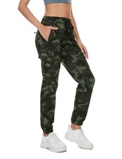 Womens Lightweight Cargo Hiking Pants Quick Dry Joggers Jogging Pockets