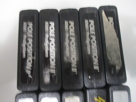 Atari 7800 Lot of 10 Games 6 different titles - Food Fight, Ms. Pac-Man and More