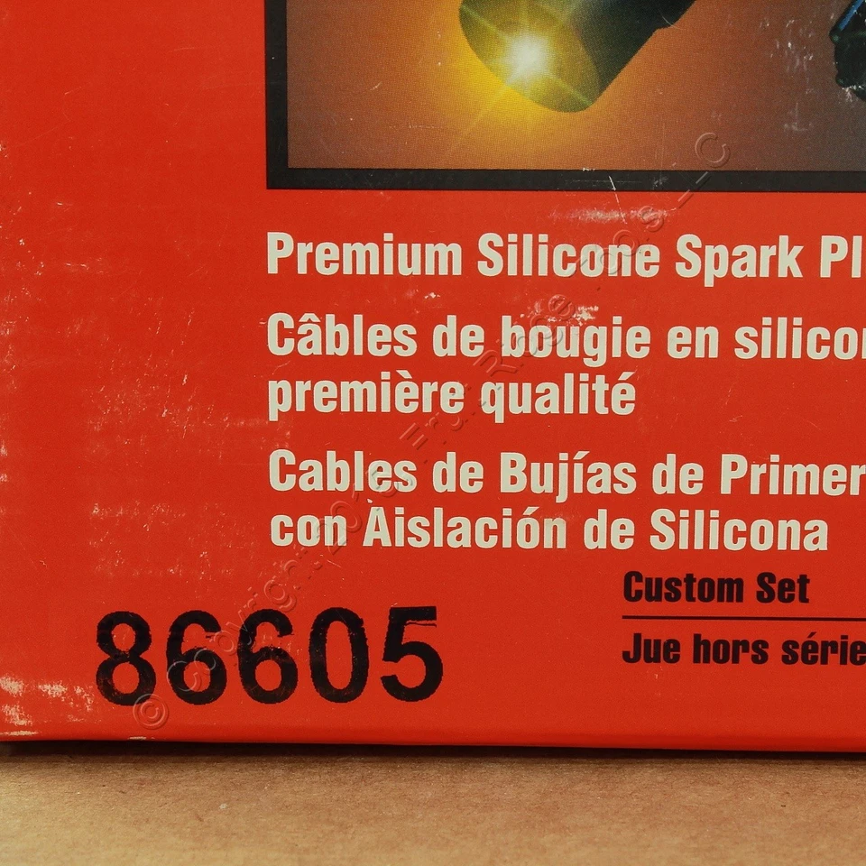 Cables de encendido de bujía Autolite 86605 para láser Colt Mirage 87-94 1,5 L 6 cables Foto 4 de 4