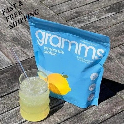 NEW Gramms Protein Powder Lemonade Protein Satiety Energy Support Women - 457g