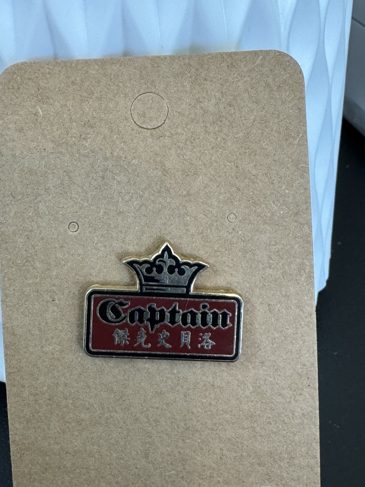 Disney Pirates of the Caribbean Pin ~ Captain