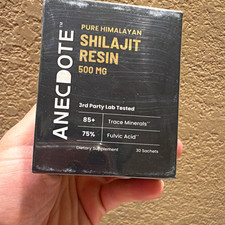 Anecdote Pure Himalayan Shilajit Resin 500mg ...