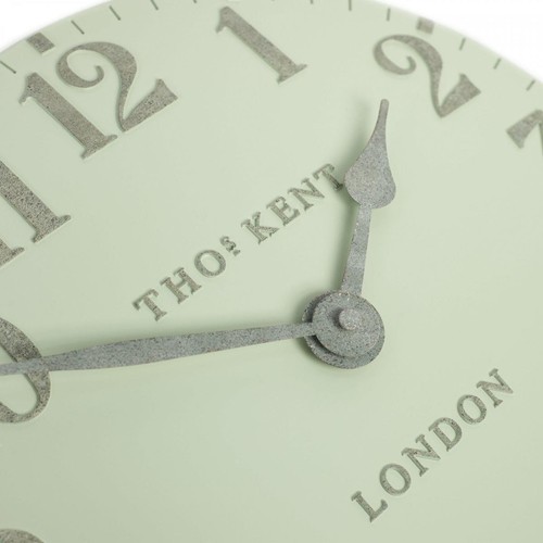 Thomas Kent - Arabic Pearl Green Small Wall Clock - Picture 4 of 6