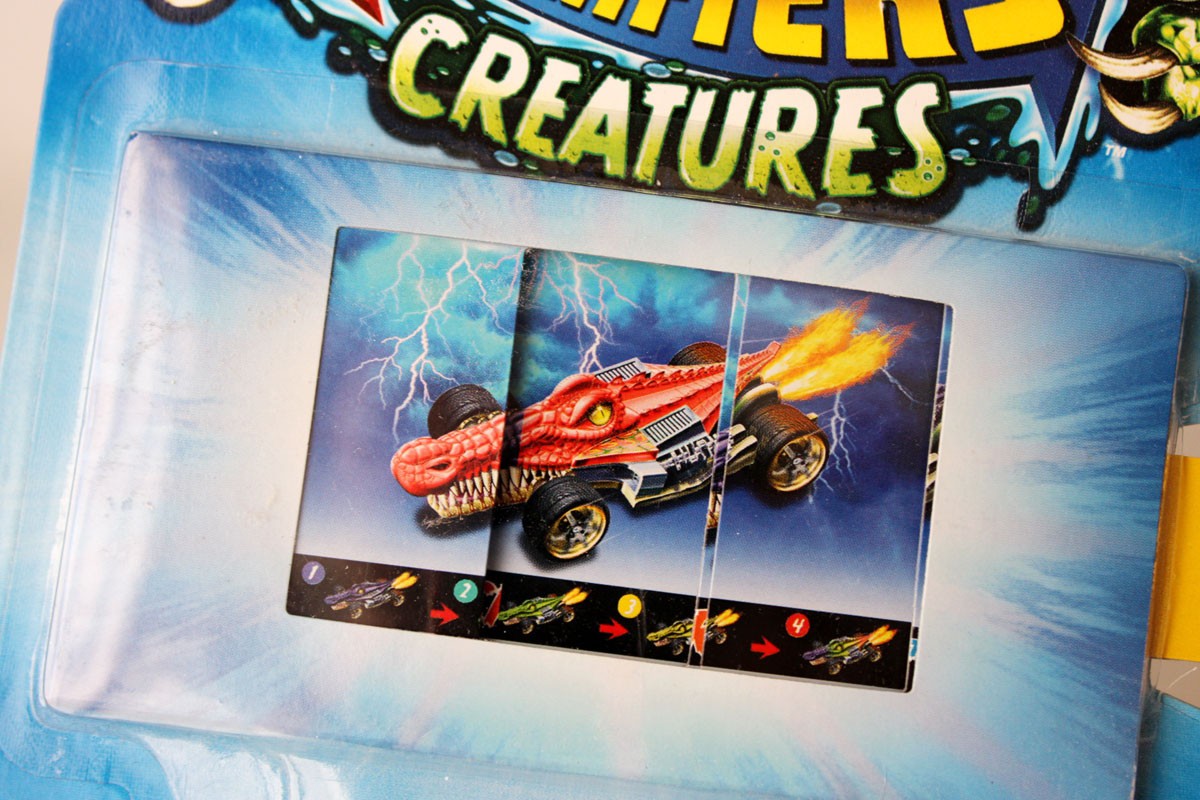 Hot Wheels R1195 Color Shifters Creatures Super Stinger Colors for
