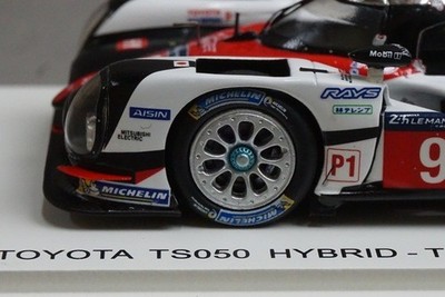 1:43 SPARK S5805 Toyota TS050 Hybrid #9 LM 2017 TOYOTA GAZOO