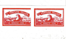 2 FOR 99 CENTS.....Fortune Telling Fish – Miracle Teller Palm Reading Gag Party