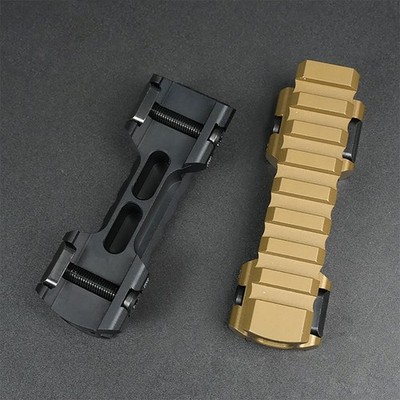 Low Profile Riser Mount for Flashlight & Laser Sight, Fits 20mm Picatinny Rail 
