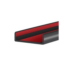 Rubber Edge Trim, 2 inches Self-Adhesive U Channel Edge Protect... Fast USA SHIP