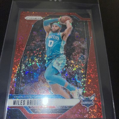 2024-25 Panini Prizm - Miles Bridges #43 Red Sparkle Prizm