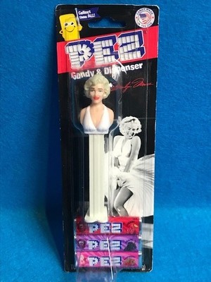 Limited Edition RETIRED Marilyn Monroe Pez Dispenser - BRAND NEW Sealed on Card