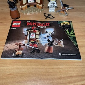 INCOMPLETE Lego Ninjago Movie Spinjitzu Training Set 70606