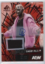 2025 SP Game Used AEW Auto Memorabilia 10/35 Darby Allin #35 Auto 1g0e