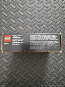 LEGO Marvel Super Heroes 76071: Mighty Micros Spider-Man vs Scorpion New& Sealed