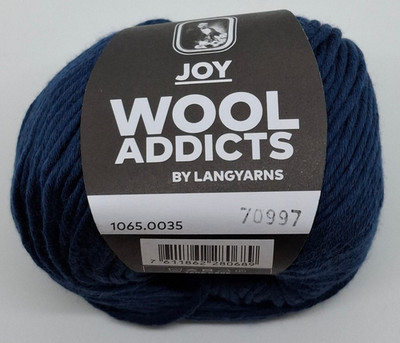 (119  /kg): 50 g LangYarns Wooladdicts JOY, Baumwolle mit Lyocell, Fb. 035 #7836