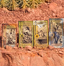 2025 Alpha Arizona Goldback Short Set 1/2 ,1, 2, 5 Gold Backs .999 Gold Backs