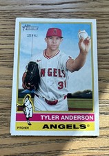 2025 Topps Heritage - High Number SP Tyler Anderson #459