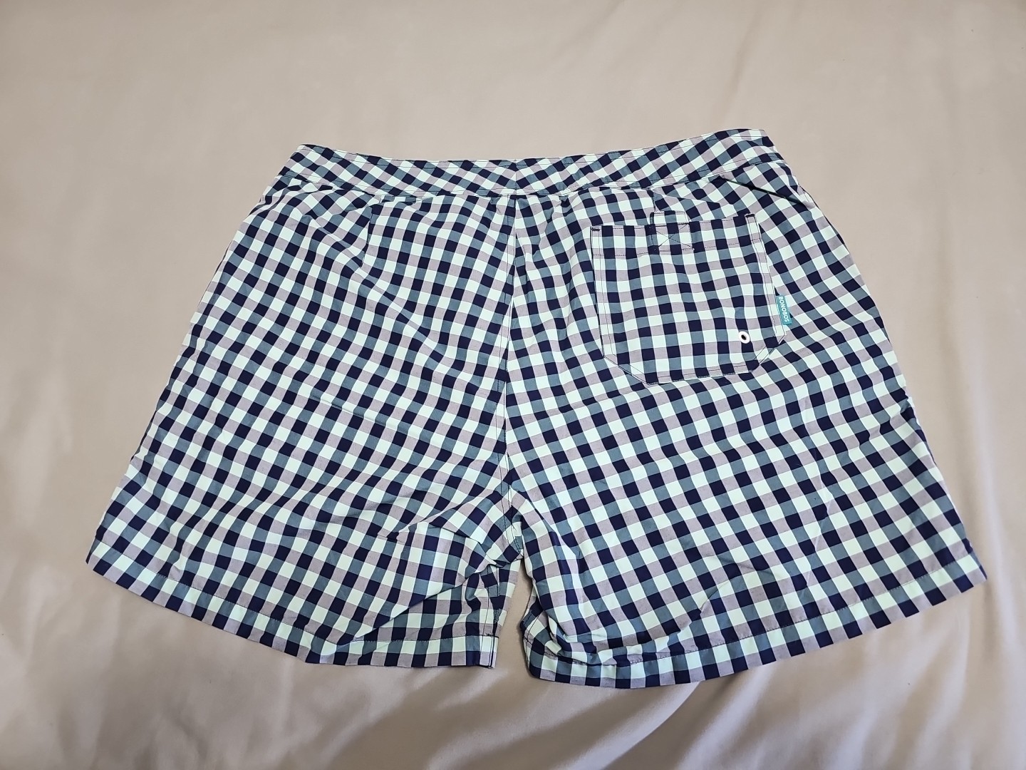 Bonobos Gingham Bluesy Lightweight Button Lined H… - image 3