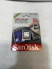 SanDisk Ultra PLUS 32GB Class 10 - SDHC Card