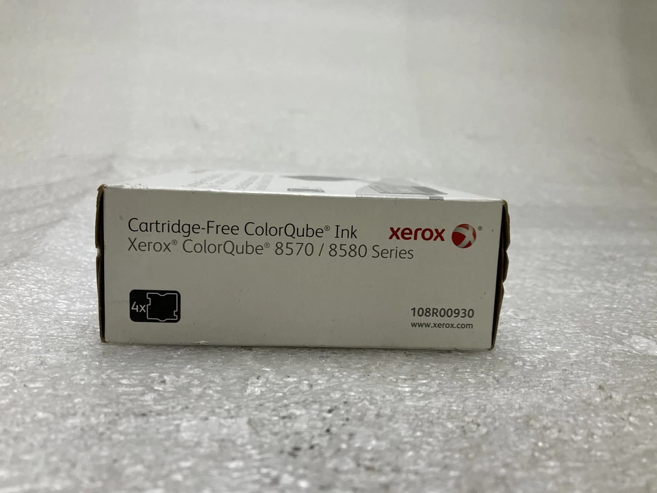 New Genuine Xerox 108R00930 4x Black Solid ColorQube Ink 8570/8580 - Image 2 of 4