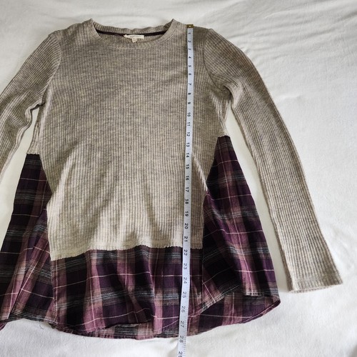 Mysteree kariertes Langarmshirt | Größe S - Bild 12 von 15