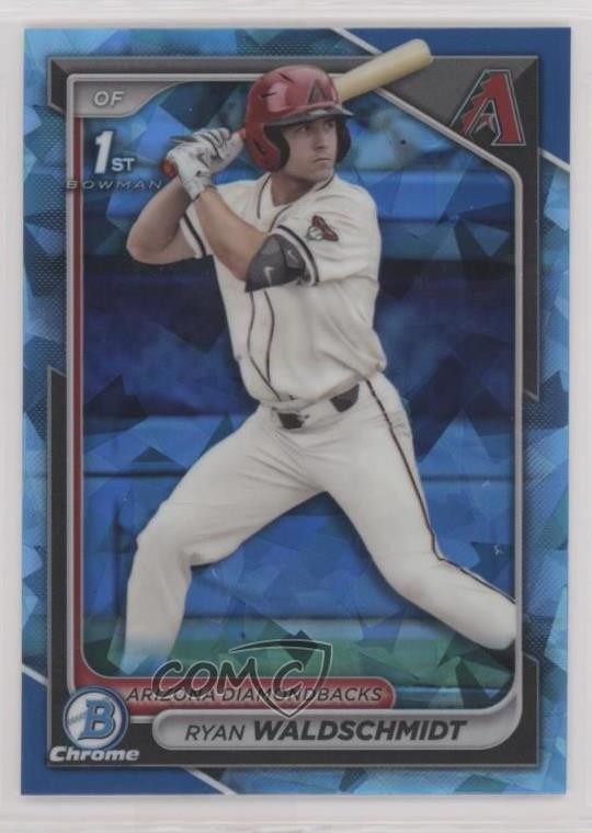 2024 Bowman Chrome Draft Sapphire Edition Ryan Waldschmidt #BDC-18 1q8c