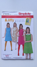 SIMPLICITY SUPER JIFFY K1609 DRESS SEWING PATTERN