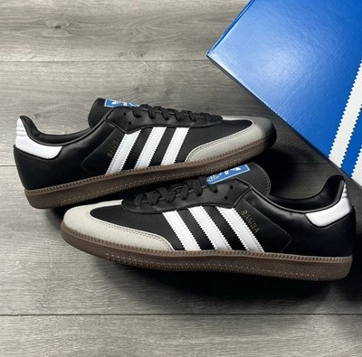 Adidas Samba Vegan ''Core Black / Cloud White'' - Größe UK 12,5 / EU 48